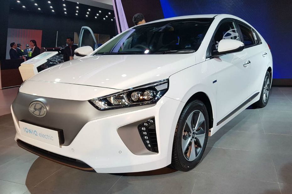 Electric Cars Showcased At Auto Expo 2018 - Hyundai Ioniq, Tata Tigor EV & More