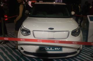 Kia Soul EV Showcased At Auto Expo 2018