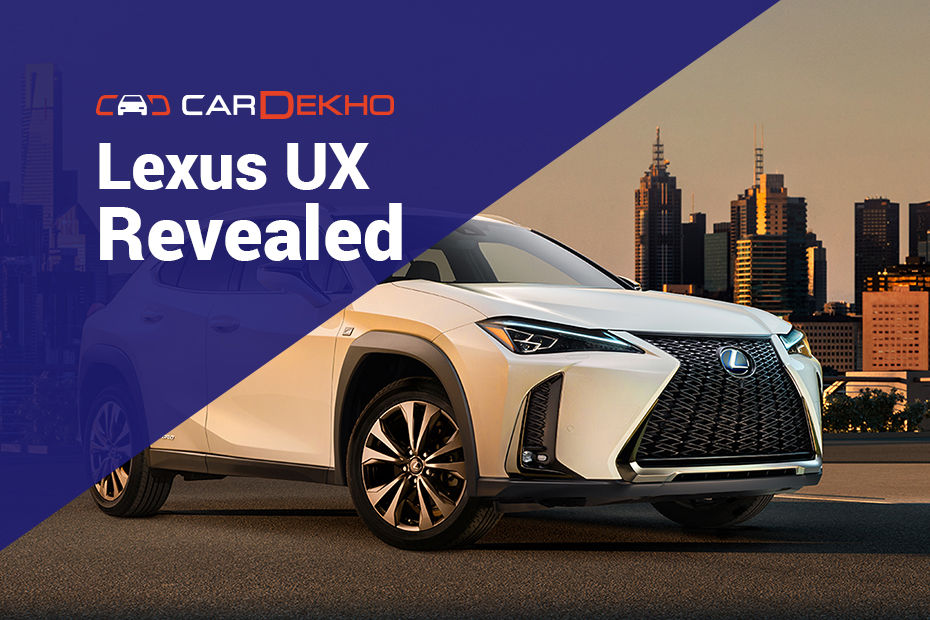 Lexus UX SUV: First Official Photo, Video Revealed
