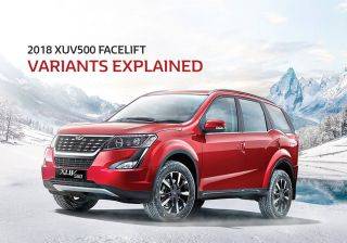 2018 Mahindra XUV500 Facelift: Variants Explained