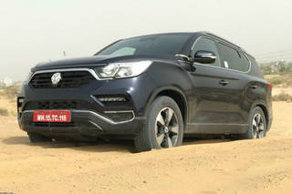 Mahindra Rexton Goes Off-Roading Ahead Of India Launch Mahindra Rexton Goes Off-Roading Ahead Of India Launch