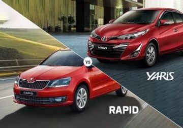 Toyota Yaris Vs Skoda Rapid: Specifications Comparison