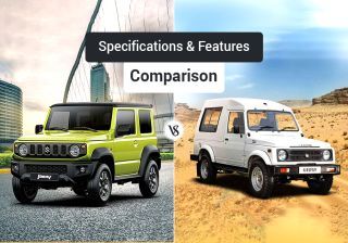 Suzuki Jimny vs Maruti Gypsy: Specifications & Features Comparison