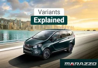 Mahindra Marazzo: Variants Explained