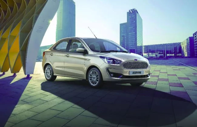India-Spec 2018 Ford Aspire Facelift Revealed, Bookings Open
