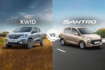 Clash Of Segments: Renault Kwid vs Hyundai Santro- Which Car To Buy?