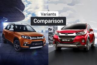 Maruti Vitara Brezza vs Honda WR-V: Variants Comparison