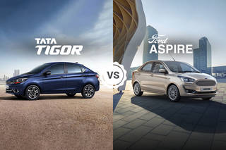 Tata Tigor vs Ford Figo Aspire: Variants Comparison