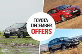 Toyota December Offers: Savings On Yaris, Innova, Fortuner And Others