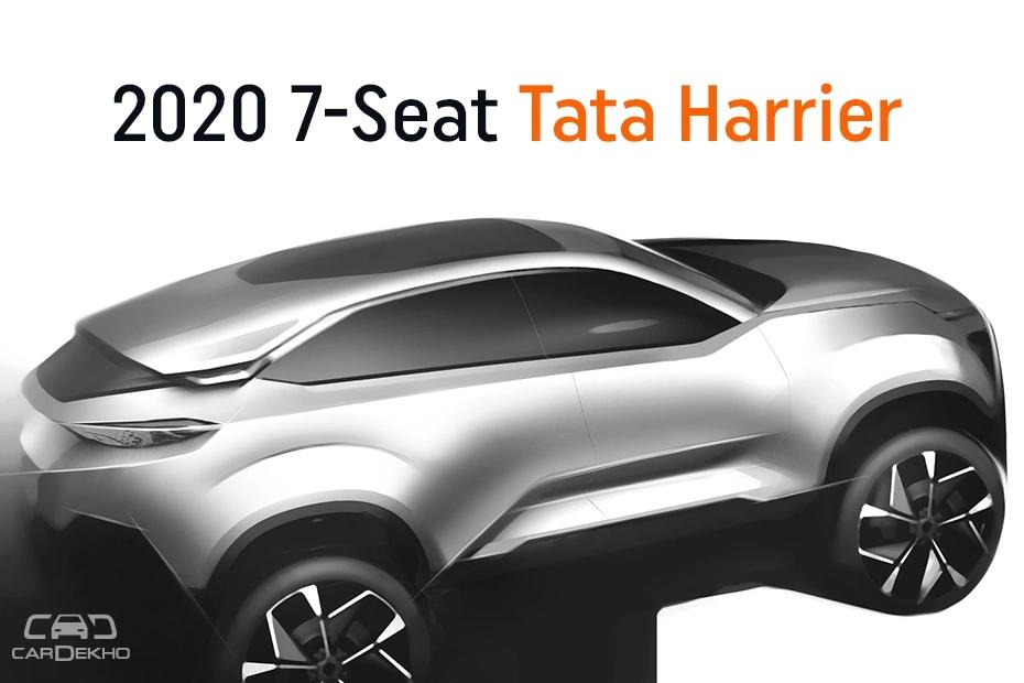7-Seat Tata Harrier Confirmed; To Launch In 2020