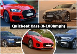 2018 Recap: Quickest Cars (0-100kmph) In Our Road Tests