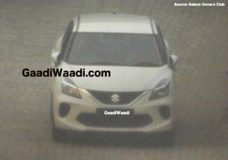 2019 Maruti Suzuki Baleno Facelift Spied Undisguised Ahead Of Launch