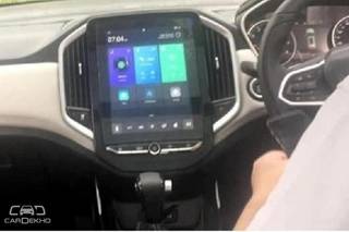 2019 MG SUV Could Get A Massive 10.4-inch Touchscreen Infotainment System