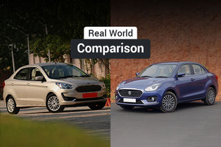 Maruti Dzire Vs Ford Aspire: Real World Performance, Mileage Comparison
