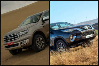 Ford Endeavour 2019 vs Toyota Fortuner: In Pics Ford Endeavour 2019 vs Toyota Fortuner: In Pics