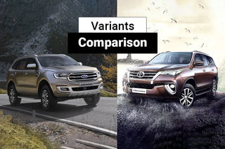 2019 Ford Endeavour vs Toyota Fortuner: Variants Comparison