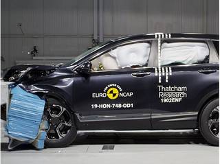 2019 Honda CR-V Scores 5-Star Safety Rating In Euro NCAP Crash Tests