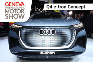 Audi Q4 e-tron Concept Showcased At 2019 Geneva Motor Show