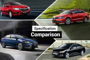 Maruti Ciaz 1.5-litre Diesel vs Hyundai Verna, Honda City, Skoda Rapid & VW Vento: Spec Comparison