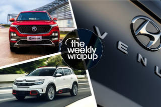 Weekly Wrap-up: Hyundai Venue Spied, Citroen Confirms C5 Aircross, MG (Morris Garages) Hector To Get eSIM & More Weekly Wrap-up: Hyundai Venue Spied, Citroen Confirms C5 Aircross, MG (Morris Garages) Hector To Get eSIM & More