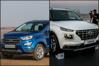 Hyundai Venue vs Ford EcoSport: In Pics