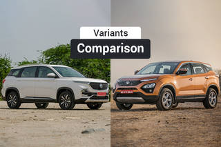 MG Hector vs Tata Harrier: Variants Comparison