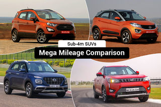 Sub-4m Petrol SUVs Real-world Mileage Compared: Which One’s The Most Frugal?