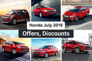 Honda Cars July Offers: Benefits Upto Rs 2.5 Lakh On CR-V!