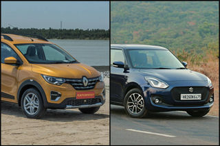 Renault Triber vs Maruti Swift: In Pics
