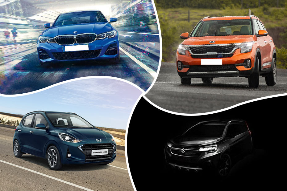 கியா செல்டோஸ், ஹூண்டாய் கிராண்ட் i10 நியோஸ், மாருதி XL6 மற்றும் BMW 3 வரிசை கார்கள் அடுத்த வாரம் வெளியாகத் தயாராக உள்ளன. கியா செல்டோஸ், ஹூண்டாய் கிராண்ட் i10 நியோஸ், மாருதி XL6 மற்றும் BMW 3 வரிசை கார்கள் அடுத்த வாரம் வெளியாகத் தயாராக உள்ளன.
