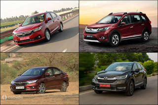 ஹோண்டாவின் செப்டம்பர் மாதத் தள்ளுபடிகள்; CR-V யில் ரூ 4 லட்சம் தள்ள�ுபடி