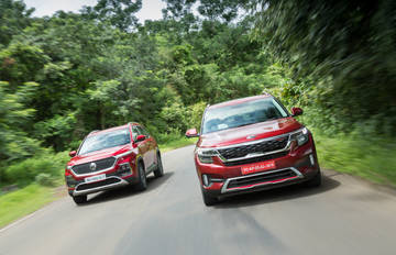 MG Hector vs Kia Seltos Turbo-petrol: Real-world Performance & Mileage Compared MG Hector vs Kia Seltos Turbo-petrol: Real-world Performance & Mileage Compared