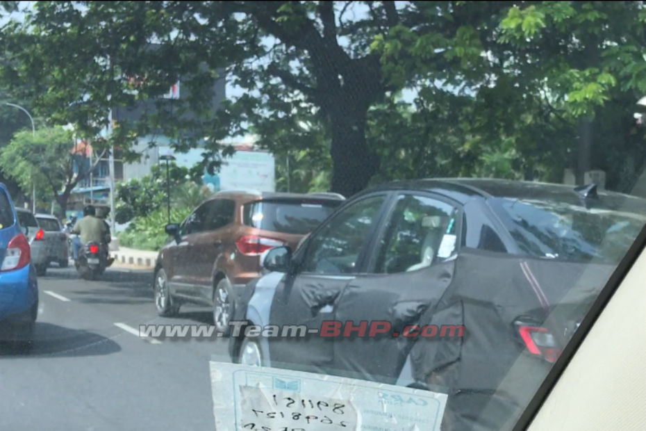 2020 Hyundai Xcent Spied Testing Again; To Come With Dual Tone Option
