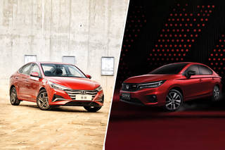 2020 Honda City vs Hyundai Verna Facelift - Side By Side