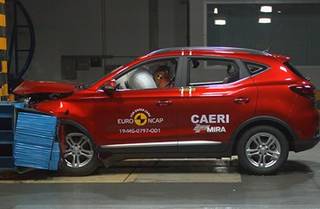 MG ZS EV 5 நட்சத்திரங்கள் மதிப்பெண்கள் பெற்றது யூரோ NCAP விபத்து சோ��தனையில்