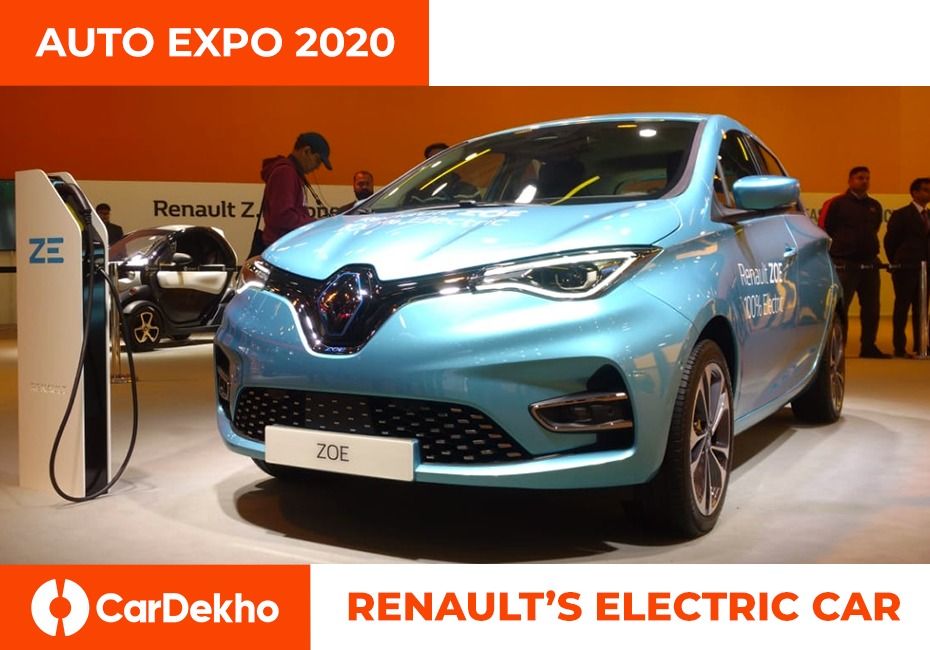 Renault Showcases The Zoe EV At Auto Expo 2020