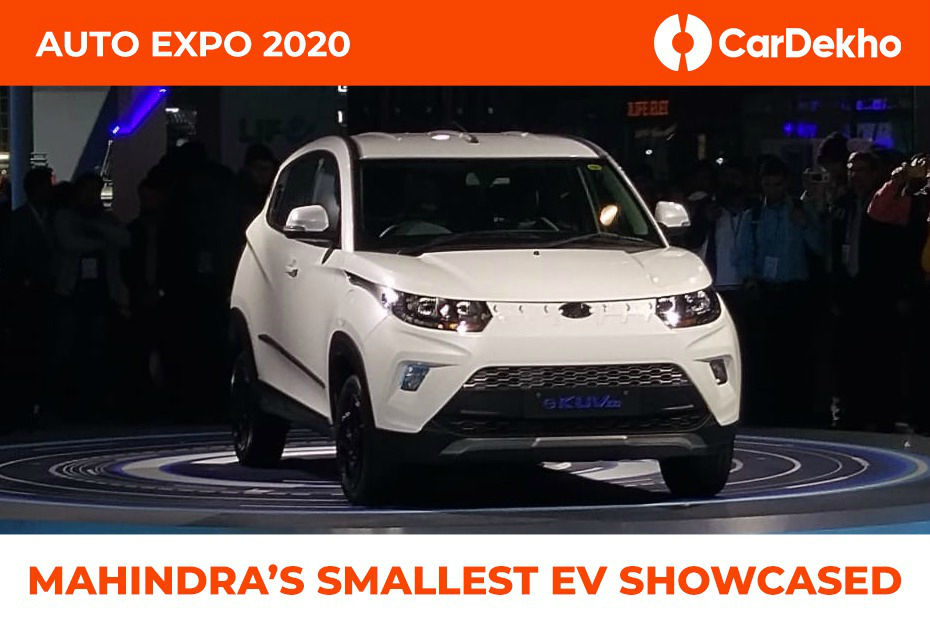 Mahindra e-KUV100 Launched At Auto Expo 2020