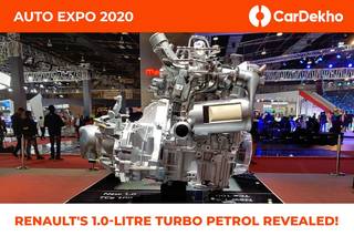 Renault’s 1.0-litre Turbo-Petrol Engine Showcased At Auto Expo 2020