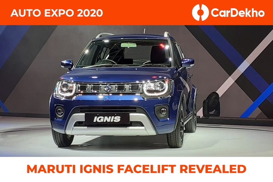Maruti Ignis Facelift Unveiled At Auto Expo 2020, Launch Soon
