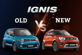 Maruti Suzuki Ignis: Old vs New