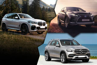 Lexus RX vs BMW X5 vs Mercedes-Benz GLE: Feature Wars