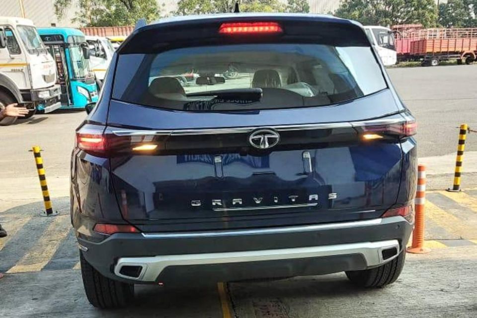 Production-spec Tata Gravitas 7-Seater SUV Spied Undisguised, Launch Expected In January
