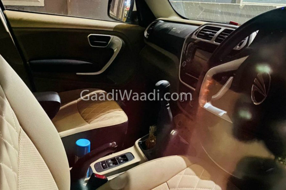 Mahindra TUV300 Plus Facelift Interior Spied. Likely To Be Launched In Early 2021