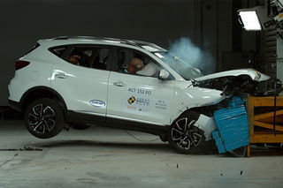 MG ZS Petrol Scores 5 Stars In ASEAN NCAP Crash Test; Spied With ADAS In India