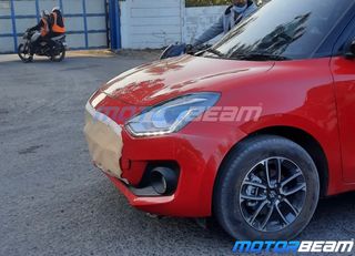 2021 Maruti Swift Facelift Spied; Launch Expected Soon