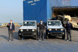 Maruti Exports First Batch Of Made-In-India Jimny Maruti Exports First Batch Of Made-In-India Jimny
