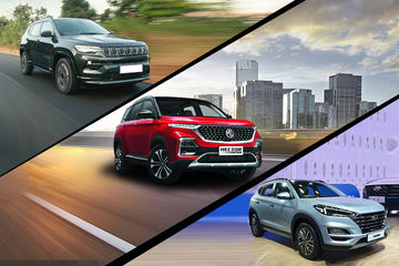 Jeep Compass Facelift vs Tata Harrier vs MG Hector vs Hyundai Tucson: What Do The Prices Say?