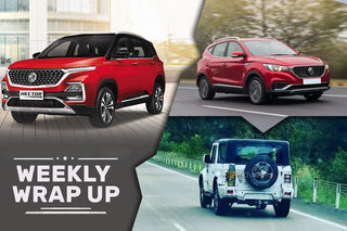 Car News That Mattered: Hector CVT, 2021 ZS EV, New Scorpio Base Variant Launched, Mahindra Marazzo Diesel AMT Soon