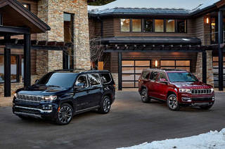 Jeep Unveils New Wagoneer, Grand Wagoneer Supersized Luxury SUVs