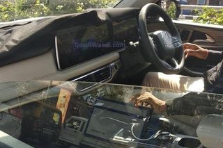 Mahindra XUV500 Interior Spied Once Again With Segment-first Features
